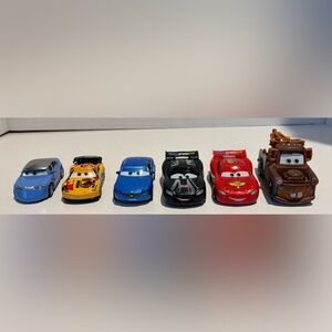 Lot Of 6 Disney Pixar Cars 2 Bundle 1:43 Die Cast Metal